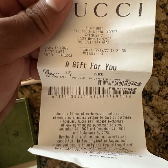 Gucci Black and Red Snake Key Card Holder - Picture 4 of 6